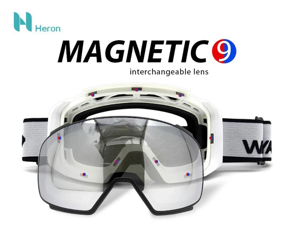 Professionele sferische lens ski-bril: vervormingsvrije visie bij verticale s...